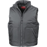Bodywarmer doublé polaire Gris Result – Coupe-vent déperlant