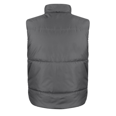 Bodywarmer doublé polaire Gris Result – Coupe-vent déperlant – vue 2