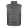 Bodywarmer doublé polaire Gris Result – Coupe-vent déperlant – vue 2