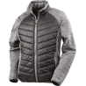 Veste Elevator Noir / Grey Marl Result – Veste de Travail Full Zip 380 g/m²