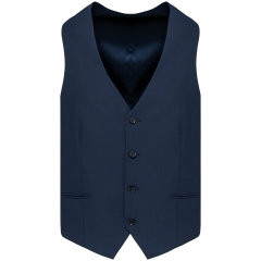 Gilet de costume homme Marine Kariban Premium – Col V boutonné