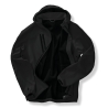 Veste Softshell 3 couches recyclée à capuche Noire – Result