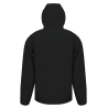 Veste Softshell 3 couches recyclée à capuche Noire – Result – vue 2