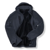 Veste Softshell 3 couches recyclée à capuche Marine – Result