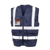 Gilet de sécurité zippé Marine Result – Visibilité améliorée