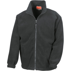 Veste polaire Polartherm™ Result Noir – Full Zip 330 g/m²