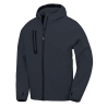 Veste Softshell 3 couches recyclée à capuche Marine – Result – vue 3