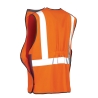 Gilet Haute Visibilité Anti-Enchevêtrement Orange Fluo Result