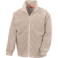 Veste polaire Polartherm™ Result Beige – Full Zip 330 g/m²