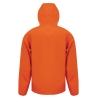 Veste Softshell 3 couches recyclée à capuche Result – Orange / Navy – vue 2