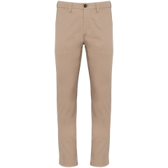 Chino Homme Beige Wet Sand Kariban Premium – Coupe Straight
