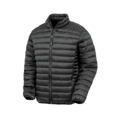 Veste matelassée recyclée sans capuche Noir – Result