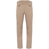 Chino Homme Beige Wet Sand Kariban Premium – Coupe Straight – vue 2