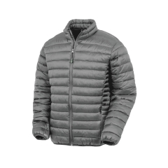 Veste matelassée recyclée sans capuche Gris – Result