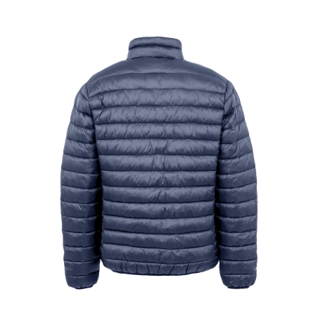 Veste matelassée recyclée sans capuche Marine – Result – vue 2