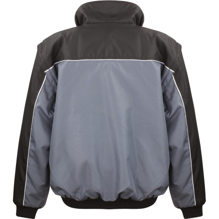 Veste blouson Heavy Duty manches amovibles Noir – Result – vue 2