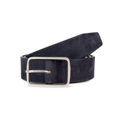 Ceinture cuir velours homme Marine – Kariban Premium