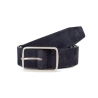 Ceinture cuir velours homme Marine – Kariban Premium