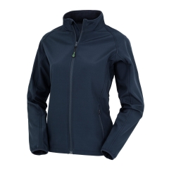 Veste softshell femme recyclée Result – Marine