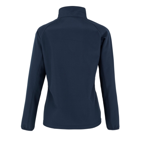 Veste softshell femme recyclée Result – Marine – vue 2