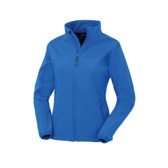 Veste softshell femme recyclée Result – Bleu Royal