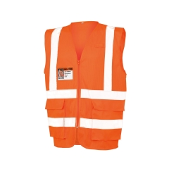 Gilet haute visibilité en maille Orange Result – Classe 2