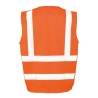 Gilet haute visibilité en maille Orange Result – Classe 2 – vue 2