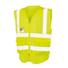 Gilet haute visibilité en maille Jaune – Result