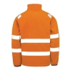 Veste softshell haute visibilité recyclée Orange Fluo Result