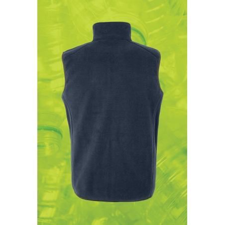 Bodywarmer recyclé marine Result – Gilet sans manche professionnel – vue 2
