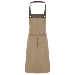 Tablier à bavette Espresso Vert Kaki – Premier