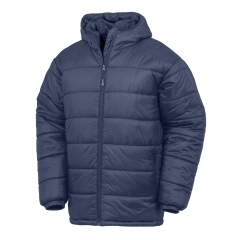 Parka doudoune recyclée Marine – Result