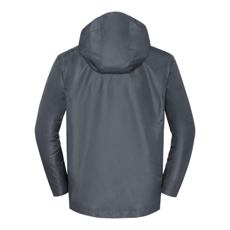 Veste Shell imperméable Essential Gris (Iron Grey) Russell – vue 2