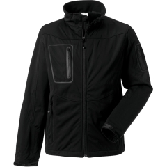 Veste Softshell Homme Russell Sportshell 5000 Noir