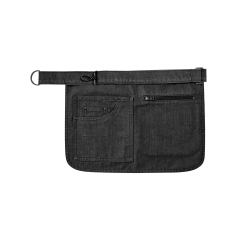Tablier Métro Denim Noir Premier – Personnalisable