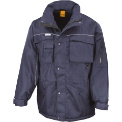 Parka Heavy Duty Result Marine – Veste de Travail Hiver