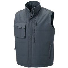 Bodywarmer Heavy Duty Russell Gris (Convoy Grey) – Rembourré 150g