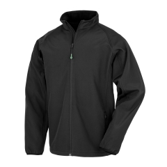 Veste Softshell Homme Recyclée Result – Noir