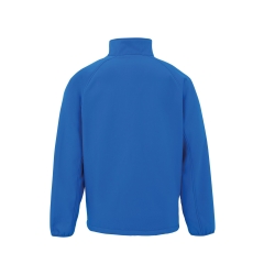 Veste Softshell Homme Recyclée Bleue Result – Coupe Ajustée