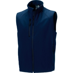 Bodywarmer Softshell Homme Marine Russell – Coupe Droite