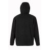 Veste à capuche micropolaire recyclée Result – Noir – vue 2