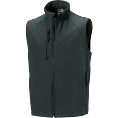 Bodywarmer Softshell Homme Russell – Coloris Noir (Titanium)