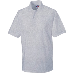 Polo Heavy Duty Russell Gris (Light Oxford) – 210 g/m²
