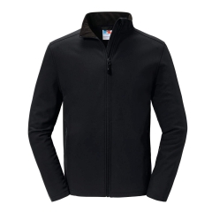 Veste Softshell Essentielle Noire Russell – Personnalisée
