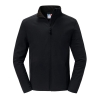 Veste Softshell Essentielle Noire Russell – Personnalisée