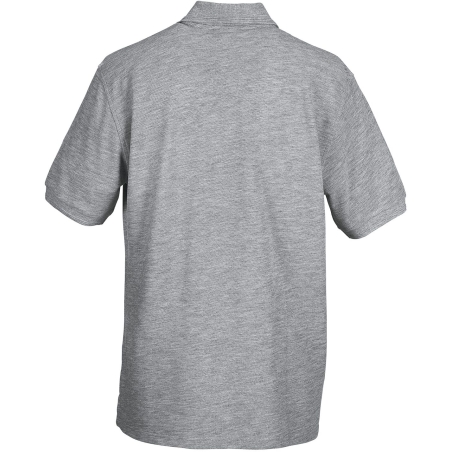 Polo Heavy Duty Russell Gris (Light Oxford) – 210 g/m² – vue 2