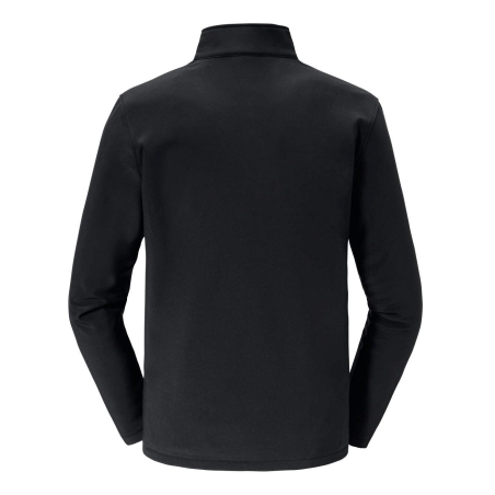 Veste Softshell Essentielle Noire Russell – Personnalisée – vue 2