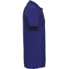 Polo Stretch Homme Bleu Russell – Coupe Slim 210 g/m² – vue 3