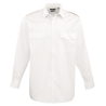 Chemise Homme Manches Longues Pilote Blanc – Premier