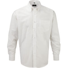 Chemise Oxford manches longues homme blanc – Russell